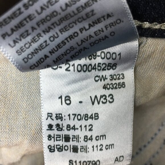 Levi's Signature Women's Jeans True Boot Dark Wash Stretch size 16 length 32" - Picture 8 of 9